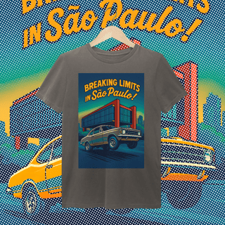 Nome do produto Camiseta Estonada - Breaking Limits in São Paulo - STT006