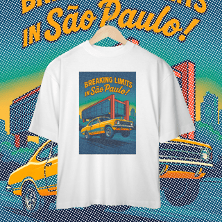 Nome do produto Camiseta Oversized - Breaking Limits in São Paulo - STT006