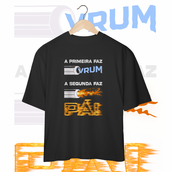 Camiseta Oversized - A segunda faz PÁ - STT007