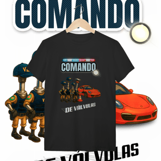 Camiseta Quality - Comando... de Válvulas - STT011