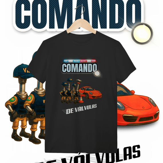 Camiseta Quality - Comando... de Válvulas - STT011
