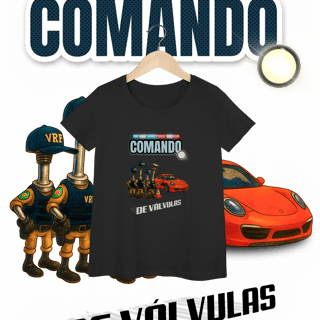 Baby Look Long Prime - Comando... de Válvulas - STT011