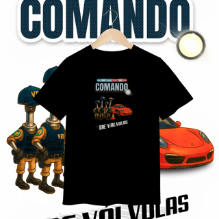 Nome do produto Camiseta Inf (2 a 8) - Comando... de Válvulas - STT011