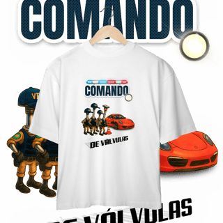 Nome do produto Camiseta Oversized - Comando... de Válvulas - STT011