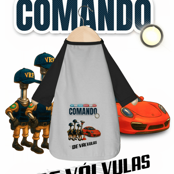 Camisa Pet Dog - Comando... de Válvulas - STT011
