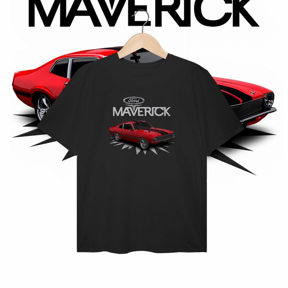 Camiseta Plus Size - Maverick de Revista - STT016