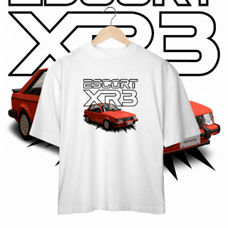 Nome do produto Camiseta Oversized - Escort de Revista - STT015
