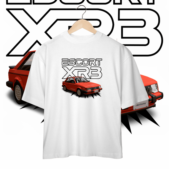 Camiseta Oversized - Escort de Revista - STT015