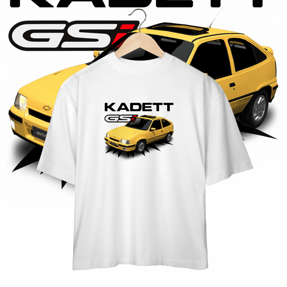 Camiseta Oversized - Kadett de Revista - STT018