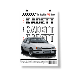 Poster Retrato - Kadett de Revista - STT018