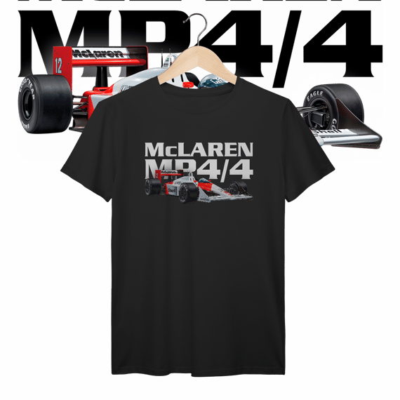 Camiseta Prime - MP4/4 Ayrton Senna - STT012