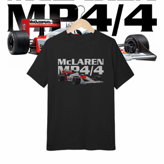 Camiseta Inf (10 a 14) - MP4/4 Ayrton Senna - STT012