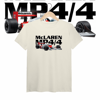 Camiseta Pima - MP4/4 Ayrton Senna - STT012
