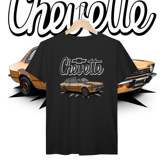 Camiseta Prime - Chevette de Revista - STT008