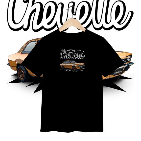 Camiseta Inf (2 a 8) - Chevette de Revista - STT008