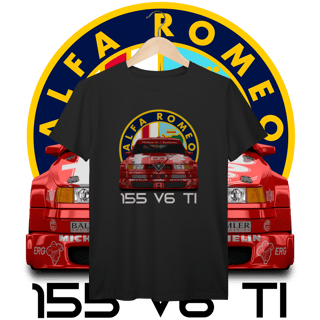 Camiseta Prime - Alfa Romeo 155 V6 TI DTM - STT022