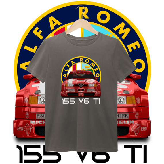 Camiseta Estonada - Alfa Romeo 155 V6 TI DTM - STT022