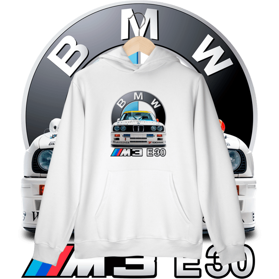 Moletom Canguru Prime - BMW M3 E30 DTM - STT025
