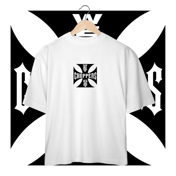 Camiseta Oversized - West Coast Brian Skyline - STT024