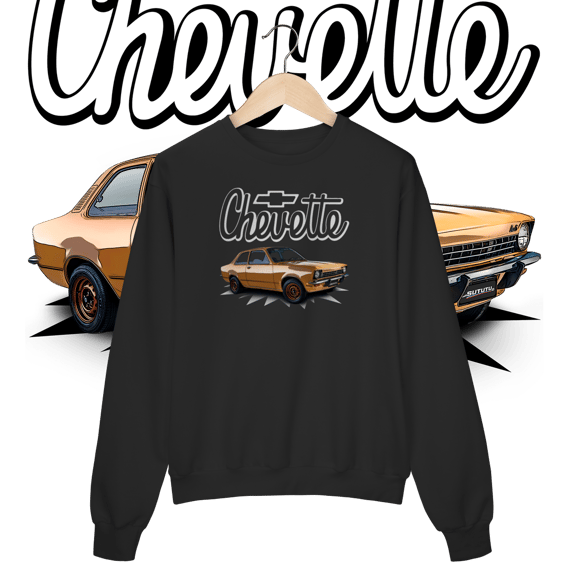 Moletom Blusão Prime - Chevette de Revista - STT008