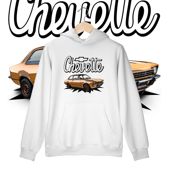 Moletom Canguru Prime - Chevette de Revista - STT008