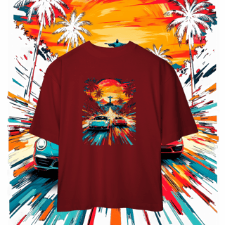 Nome do produto Camiseta Oversized - Racha no Rio - STT004