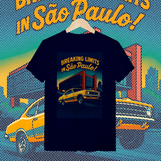 Nome do produto Camiseta Quality - Breaking Limits in São Paulo - STT006