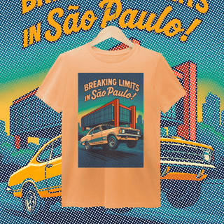 Nome do produto Camiseta Estonada - Breaking Limits in São Paulo - STT006