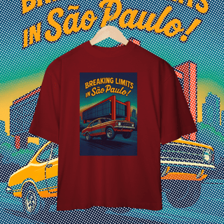 Nome do produto Camiseta Oversized - Breaking Limits in São Paulo - STT006