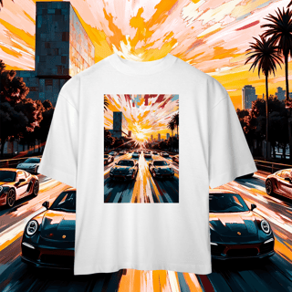 Nome do produto Camiseta Oversized - Comboio na 23 - STT009
