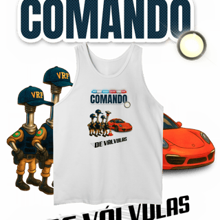 Nome do produto Regata Masculina - Comando... de Válvulas - STT011