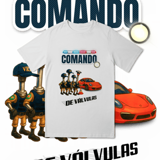Nome do produto Camiseta Inf (10 a 14) - Comando... de Válvulas - STT011