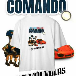 Nome do produto Camiseta Oversized - Comando... de Válvulas - STT011