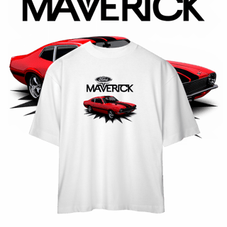 Nome do produto Camiseta Oversized - Maverick de Revista - STT016