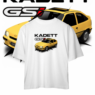 Nome do produto Camiseta Oversized - Kadett de Revista - STT018