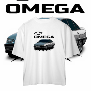 Nome do produto Camiseta Oversized - Omega de Revista - STT020