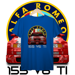 Nome do produto Camiseta Prime - Alfa Romeo 155 V6 TI DTM - STT022