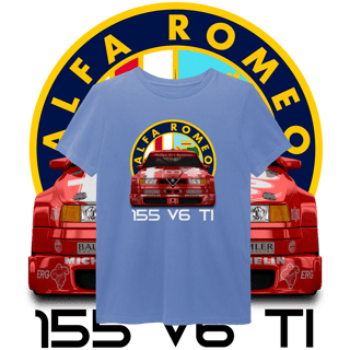 Nome do produto Camiseta Estonada - Alfa Romeo 155 V6 TI DTM - STT022