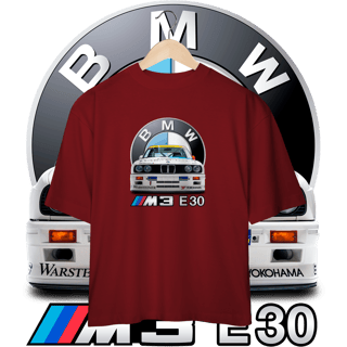 Nome do produto Camiseta Oversized - BMW M3 E30 DTM - STT025