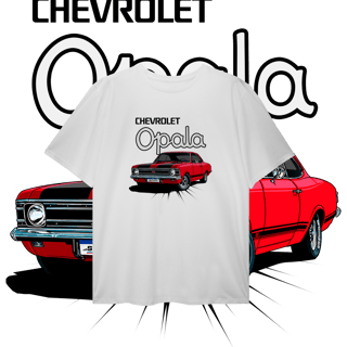 Nome do produto Camiseta Plus Size - Opala de Revista - STT003