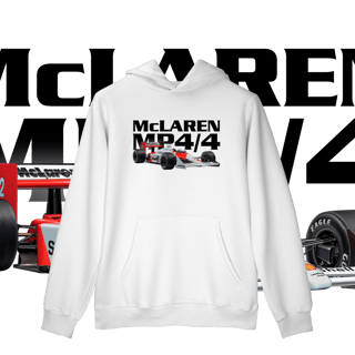 Nome do produto Moletom Canguru Prime - MP4/4 Ayrton Senna - STT012