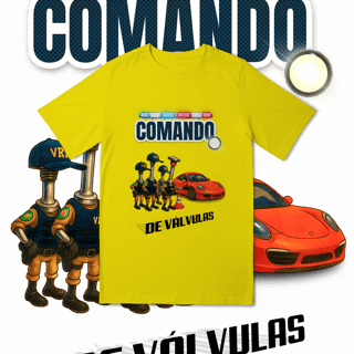 Nome do produto Camiseta Inf (10 a 14) - Comando... de Válvulas - STT011