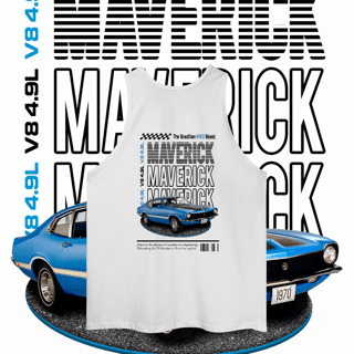 Nome do produto Regata Masculina - Maverick de Revista - STT016