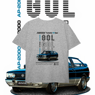 Nome do produto Camiseta Plus Size - Gol de Revista - STT014