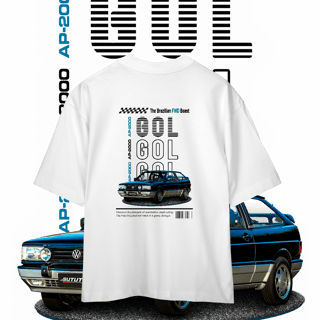 Nome do produto Camiseta Oversized - Gol de Revista - STT014