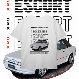 Nome do produto Camiseta Plus Size - Escort de Revista - STT015