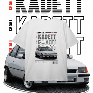 Nome do produto Camiseta Plus Size - Kadett de Revista - STT018