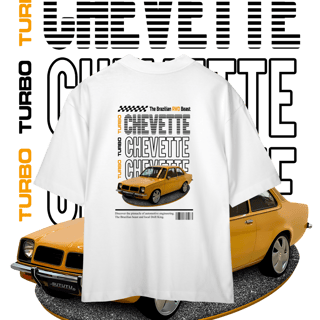 Nome do produto Camiseta Oversized - Chevette de Revista - STT008