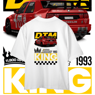Nome do produto Camiseta Oversized - Alfa Romeo 155 V6 TI DTM - STT022