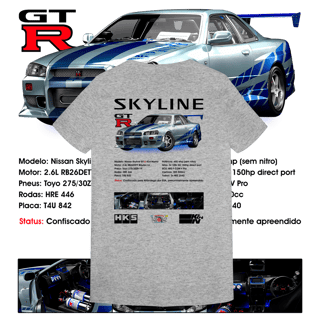 Nome do produto Baby Look Fem. Quality - West Coast Brian Skyline - STT024